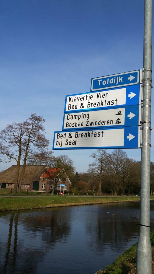 Bij Saar Bed & Breakfast Zwinderen ภายนอก รูปภาพ